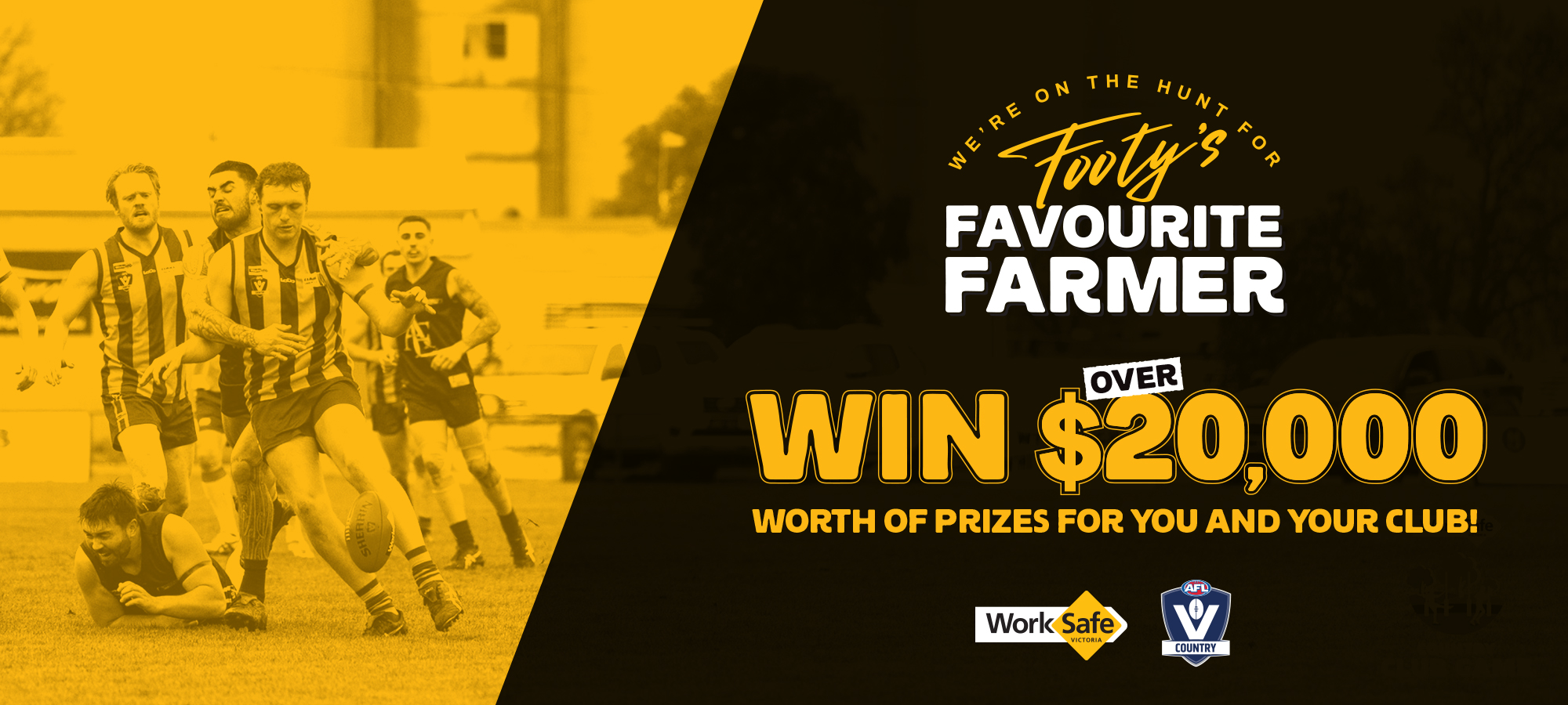 We're on the hunt for Footy's Favourite Farmer